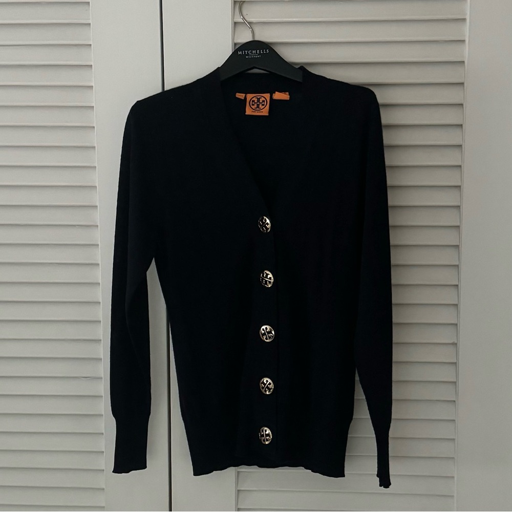 Tory Burch V-Neck L/S Cardigan